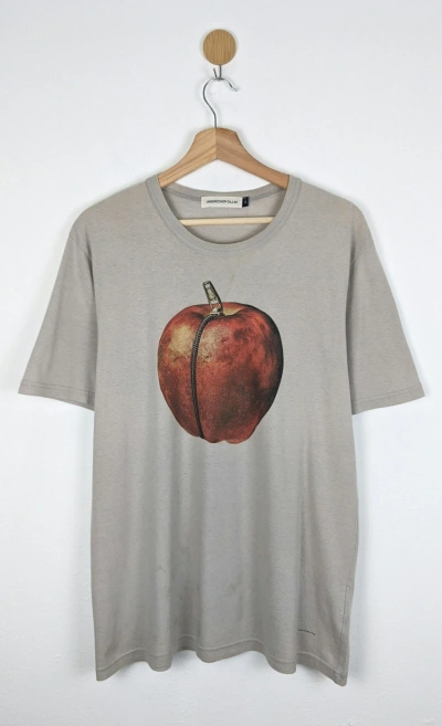 Pre-owned Undercover Apple Zip Artwork By Teemu Rytky Shirt In Grey