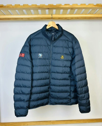 Pre-owned Uniqlo Ultra Light Down Jacket In Blue