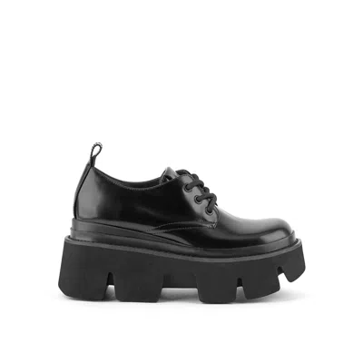 United Nude Stomper Derby Lo In Black