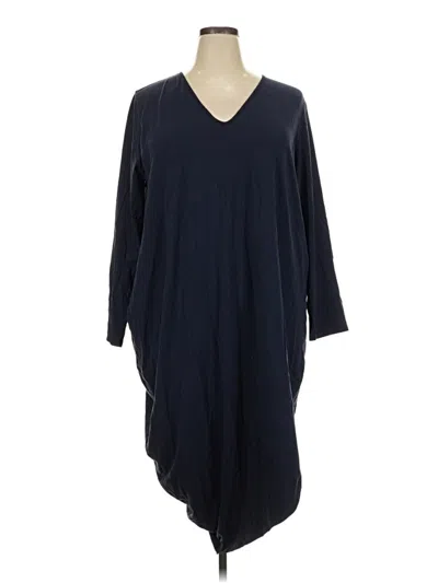 Pre-owned Universal Standard Casual Dress In Blue