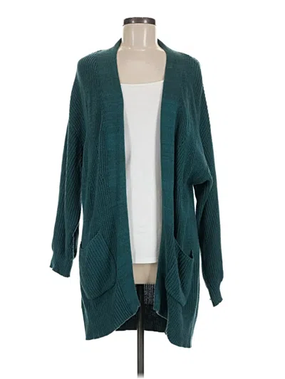 Pre-owned Universal Thread Cardigan Sweater In Teal