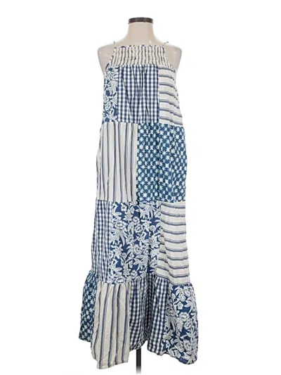 Pre-owned Universal Thread Casual Dress In Blue