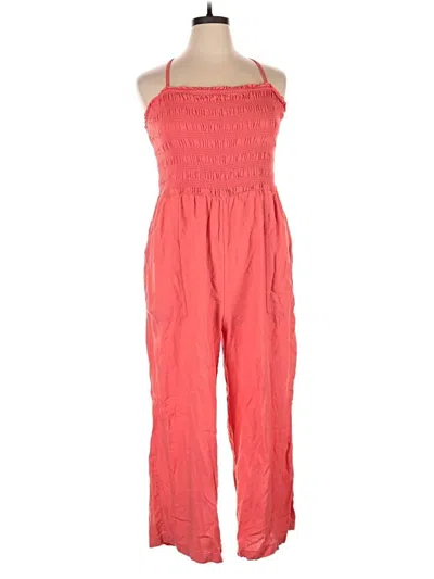 Pre-owned Universal Thread Jumpsuit In Red