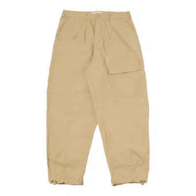 Universal Works Pants Trousers  Loose Pilot Trouser - Sand In Brown