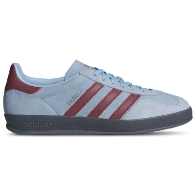 Unknown Adidas Originals Gazelle In Clear Sky/noble Maroon/crystal Sky