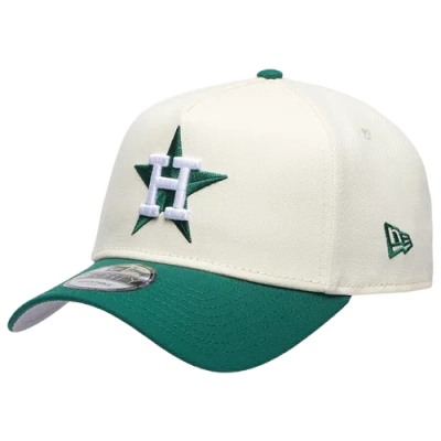 Unknown Houston Astros New Era Astros 940 A-frame Cap In Green/chrome