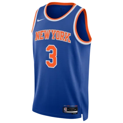 Unknown Josh Hart Nike Knicks Icon Edition Jersey In Blue