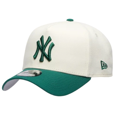 Unknown New York Yankees New Era Yankees 940 A-frame Cap In Chrome/green