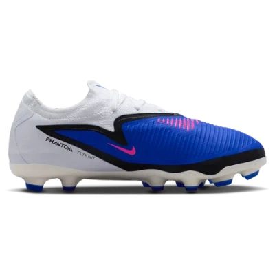 Unknown Nike Jr Phantom 6 Low Pro Fg/mg In Pink Blast/racer Blue/white