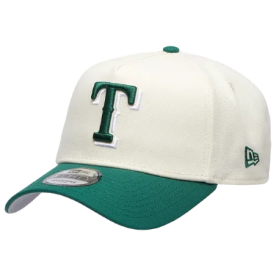 Unknown Texas Rangers New Era Rangers 940 A-frame Cap In Chrome/green