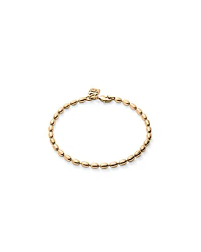 Uno De 50 Beaded My Bracelet In 18k Gold Plated