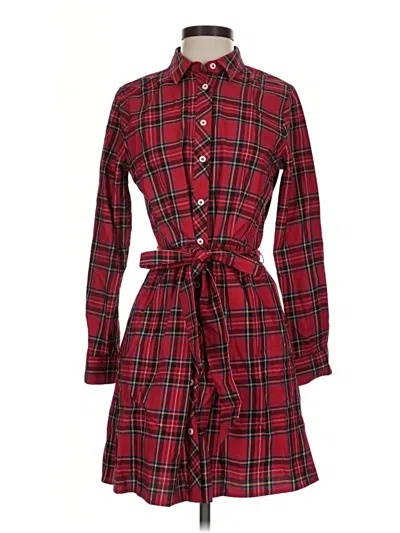 Pre-owned Untuckit Casual Dress In Red
