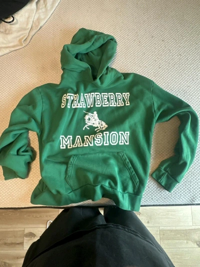 Pre-owned Unwanted Strawberry Mansion Green Hoodie