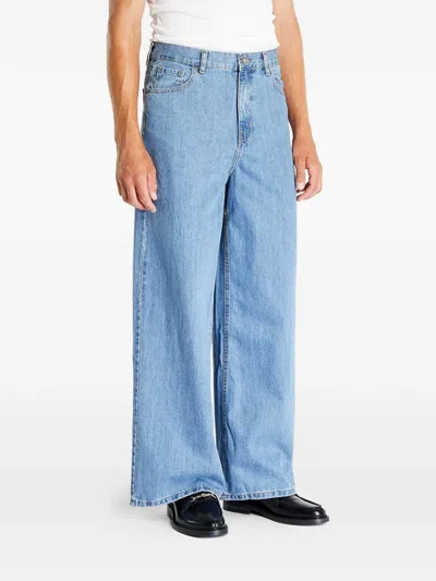 Urban Classics Cotton Jeans In Blue