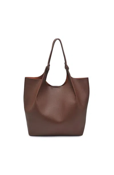 Urban Expressions Maeve Tote In Chocolate