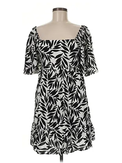 Pre-owned Urban Revivo Casual Dress In Black