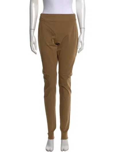 Pre-owned Urban Zen Skinny Leg Pants In Brown