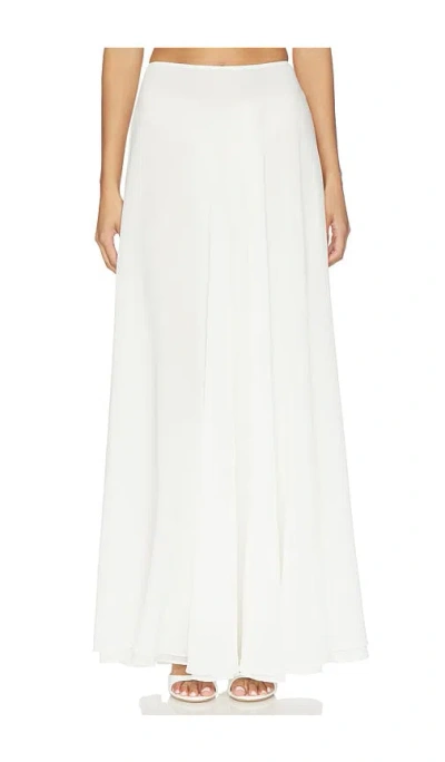 V. Chapman Carter Maxi Skirt In Snow White