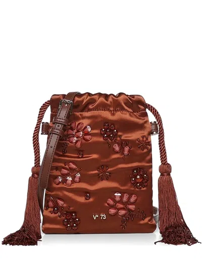 V73 Kayla Shoulder Bag In Brown