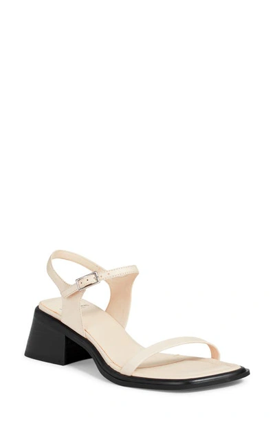 Vagabond Shoemakers Ines Ankle Strap Sandal In Off White