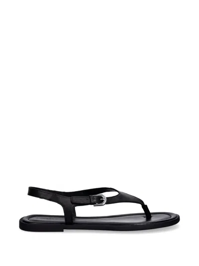 Vagabond Zaida Buckle-fastening Thong Sandals In Black