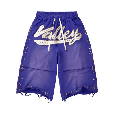 Pre-owned Vale Forever Skittle Sworts 'sapphire' | Blue | Men's Size Xl