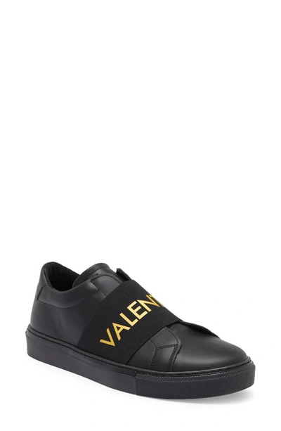 Valentino By Mario Valentino Zeus Sneaker In Black
