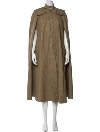 Pre-owned Valentino Cape In Green