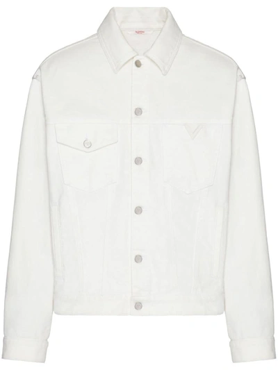 Valentino Garavani Coats In White