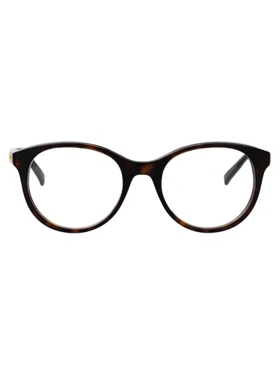 Valentino Garavani Havana Havana Transparent Acetate Glasses