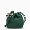 Valentino Garavani Mini Vlogo Pouf Bucket Bag In Green