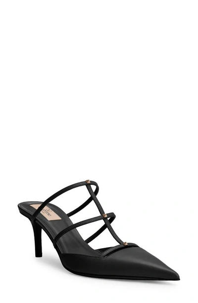 Valentino Garavani Rockstud Wispy Pointed Toe Mule In Black