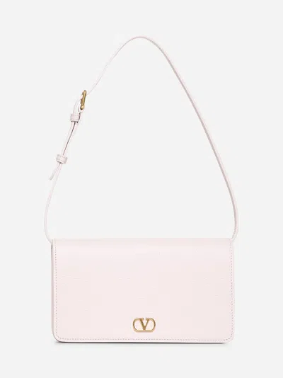 Valentino Garavani Rose Quartz Vlogo Signature Mini Shoulder Bag
