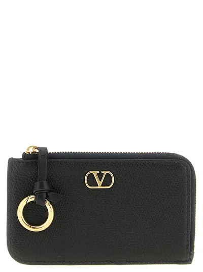 Valentino Garavani 'vlogo' Black Cardholder
