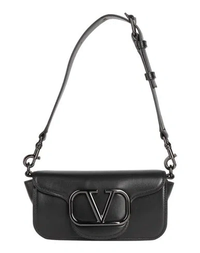 Valentino Garavani Woman Handbag Black Size - Leather