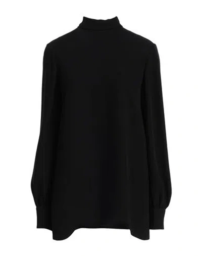 Valentino Garavani Woman Top Black Size 6 Silk