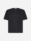 Valentino Toile Iconographe Cotton T-shirt In Black