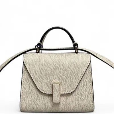 Pre-owned Valextra Calfskin Two-way Bag Medium In Multicolor