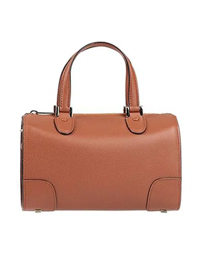 Valextra Woman Handbag Brown Size - Calfskin