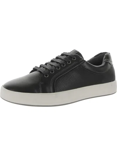 Vance Co. Maxx Mens Manmade Casual And Fashion Sneakers In Black