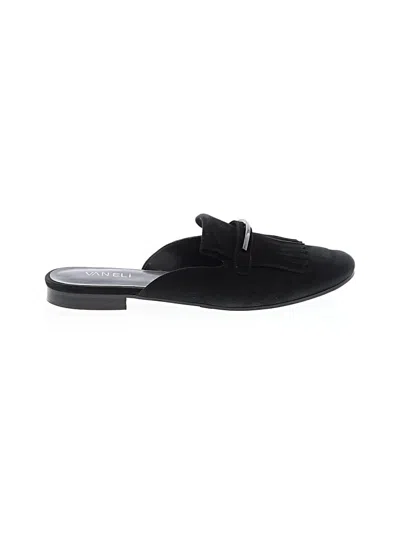 Pre-owned Vaneli Mule/clog In Black