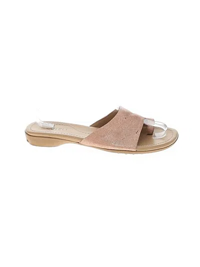 Pre-owned Vaneli Sandals In Tan