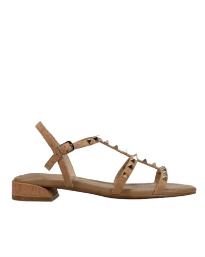 Vaneli Women's Becky Sandal In Natural Cork In Brown