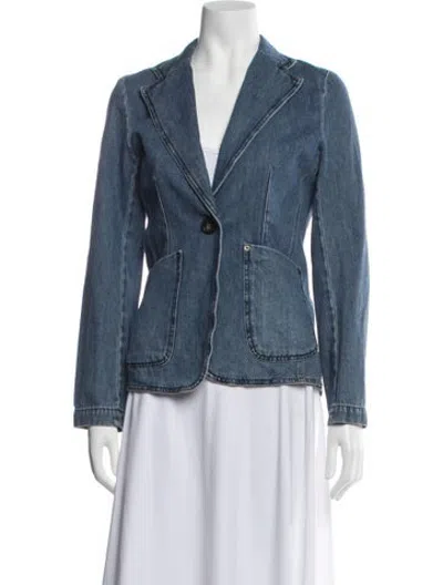 Pre-owned Vanessa Bruno Denim Jacket In Blue
