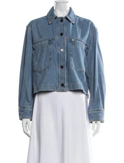 Pre-owned Vanessa Bruno Denim Jacket In Blue