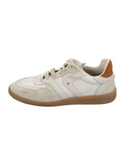 Pre-owned Vanessa Bruno Suede Sneakers In Neutrals