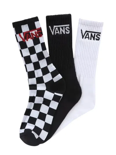 Vans Classic Crew Socks 3pack 1-6 In Multicolor