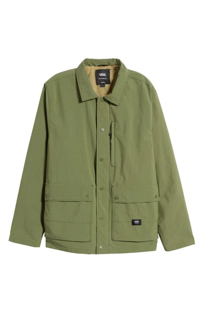 Vans Drill Chore Coat Mte-1 Jacket In Olivine