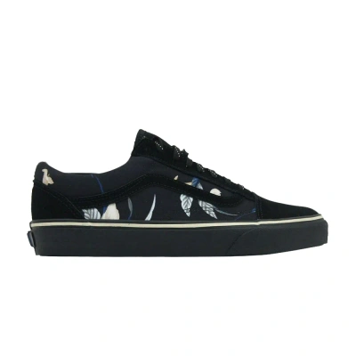 Pre-owned Vans J.crew X Old Skool 'black Floral'