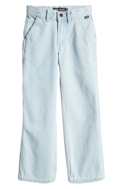 Vans Kids' Drill Chore Relaxed Fit Carpenter Jeans In Blue Ice